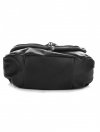 GEANȚĂ DIN PIELE tip poștaș Vittoria Gotti negru V378