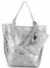 GEANȚĂ DIN PIELE shopper bag Genuine Leather fier 555