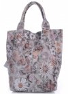 GEANȚĂ DIN PIELE shopper bag Vittoria Gotti multicolor 8298