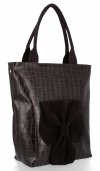 GEANȚĂ DIN PIELE shopper bag Roberto Ricci maro 19148