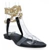 sandale de damă Sergio Todzi negru NA17