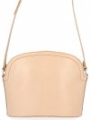 GEANȚĂ DIN PIELE tip poștaș Genuine Leather bej E4098