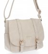 GEANȚĂ DE DAMĂ tip poștaș BEE BAG bej 1152S35BB