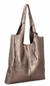 GENȚĂ DIN PIELE shopper bag Vittoria Gotti auriu vechi 165