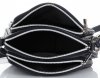 GEANȚĂ DIN PIELE tip poștaș Genuine Leather bleumarin 333