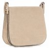 GEANȚĂ DIN PIELE tip poștaș Genuine Leather bej 0003