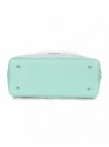GEANȚĂ DIN PIELE shopper bag Vittoria Gotti mentă V230