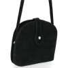GEANȚĂ DIN PIELE tip poștaș Vittoria Gotti negru V530073CAM