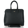 GEANȚĂ DIN PIELE cufăr Vittoria Gotti negru V2392
