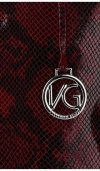 GEANȚĂ DIN PIELE shopper bag Vittoria Gotti vișiniu V16299