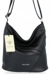 GEANȚĂ DE DAMĂ tip poștaș BEE BAG negru 0852L84
