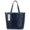GEANȚĂ DIN PIELE clasică Vittoria Gotti bleumarin V2395