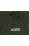 GEANȚĂ DE DAMĂ shopper bag Vittoria Gotti verde de sticlă V1005