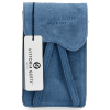 GEANȚĂ DIN PIELE universală Vittoria Gotti denim V6256C