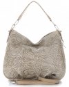 GEANȚĂ DIN PIELE shopper bag Vittoria Gotti maro pământiu V80013