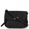 GEANȚĂ DE DAMĂ tip poștaș BEE BAG negru SE101-1