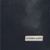 GEANȚĂ DIN PIELE shopper bag Vittoria Gotti bleumarin V21E