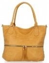 GEANȚĂ DE DAMĂ tip poștaș BEE BAG galben 1302L91