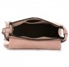 GEANȚĂ DIN PIELE tip poștaș Genuine Leather roz 0003
