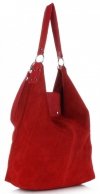 GEANȚĂ DIN PIELE shopper bag Vittoria Gotti roșu V3292C