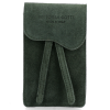GEANȚĂ DIN PIELE universală Vittoria Gotti verde de sticlă V6256C