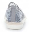 espadrile de damă Ideal Shoes gri X9717