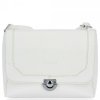 GEANȚĂ DE DAMĂ tip poștaș BEE BAG alb 1002S24