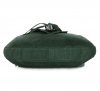 GEANȚĂ DIN PIELE tip poștaș Genuine Leather verde de sticlă 4022