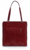 GEANȚĂ DIN PIELE clasică Genuine Leather roșu J6088