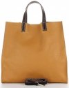 GEANȚĂ DIN PIELE universală Genuine Leather roșcat 691756