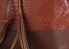 GEANȚĂ DIN PIELE shopper bag Vittoria Gotti maro V344