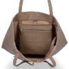 Kožené kabelka shopper bag Vittoria Gotti zemitá V21E