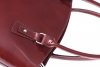 Kožené kabelka listová kabelka Genuine Leather 858(1 hnedá