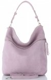 Kožené kabelka univerzálna Genuine Leather ružová 5577C