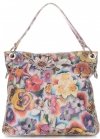 Kožené kabelka shopper bag Vittoria Gotti šedá V5483
