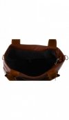 Kožené kabelka shopper bag Vittoria Gotti hnedá V270