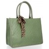 Dámska kabelka kufrík Herisson zelená 1802A253