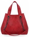 Dámska kabelka shopper bag Herisson červená 1852A902