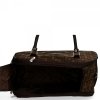 Dámska kabelka kufrík Or&Mi čokoládová A388