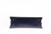 Kožené kabelka kufrík Genuine Leather tmavo modrá 956