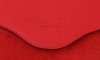 Kožené kabelka listonoška Vittoria Gotti červená V5703