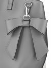 Kožené kabelka shopper bag Vittoria Gotti šedá V6D BIGsz