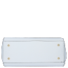 Kožené kabelka kufrík Vittoria Gotti biela V2392