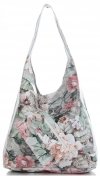 Kožené kabelka shopper bag Vittoria Gotti béžová VF9802