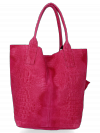 Kožené kabelka shopper bag Vittoria Gotti B23