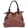 Dámska kabelka shopper bag Hernan špinavá ružová HB0135