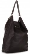 Kožené kabelka shopper bag Vera Pelle čokoládová 3292