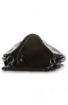 Kožené kabelka shopper bag Vittoria Gotti čierna V3077