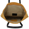 Kožené kabelka shopper bag Vittoria Gotti horčicová V2380