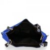 Kožené kabelka univerzálna Genuine Leather kobaltová 517